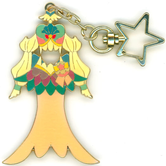 Cure La Mer Costume Charm Keychain - Tropical-Rouge! Pretty Cure - Toei Animation - Length Approx. 50 mm - Pre-owned