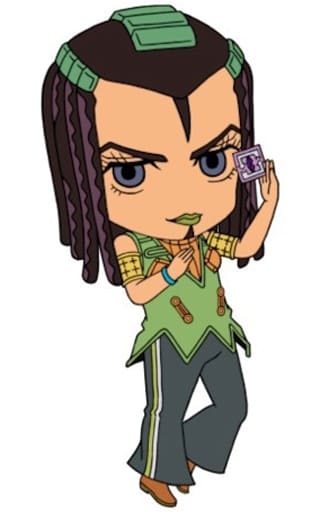 Ermes Costello Rubber Strap Vol. 1 from JoJo's Bizarre Adventure: Part 6—Stone Ocean by Medicos Entertainment, Approx. 65 mm