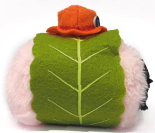 Portgas D. Ace Sakura Mochi Mascot Keychain - One Piece - Brand: Tapioca - Approx. 70 x 65 x 90 mm - Pre-owned