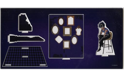 Hiei Acrylic Stand - Yu Yu Hakusho WEB Kuji Vol.6 "During the intermission" B-2 Prize (Di-Techno, Approx. 150 mm)
