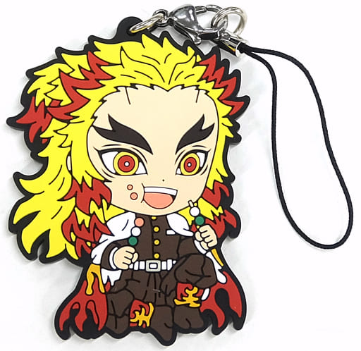 Kyojuro Rengoku Rubber Strap Hot Break Version 2 - Demon Slayer: Kimetsu no Yaiba Ichiban Kuji Prize I, BANDAI SPIRITS