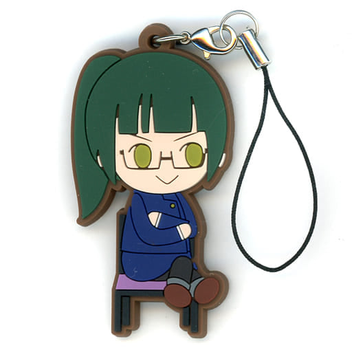 Maki Zenin Rubber Strap - PVC Die-Cut Key Strap Approx. 6 x 6 cm - Movic (Pre-owned) - Jujutsu Kaisen