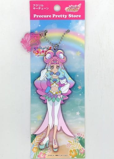 Cure La Mer Acrylic Keychain - Tropical-Rouge! Pretty Cure Pretty Store Limited (Length Approx. 12.5 cm) - Toei Animation - Pre-owned