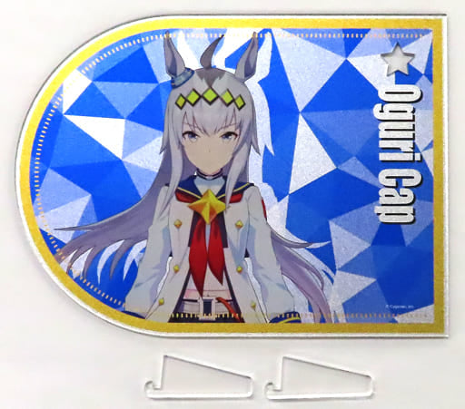 Oguri Cap (Racing Silks) Acrylic Board - Umamusume Pretty Derby NAMCO Promotion - Bandai Namco Amusement - 200×150mm PMMA