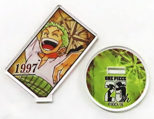 Roronoa Zoro Acrylic Character Collection “ZORO” Figure - One Piece - Shueisha - Approx. 55 mm