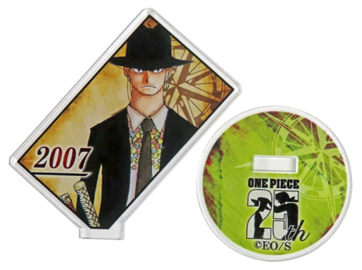 Roronoa Zoro (2007) One Piece Acrylic Character Collection “ZORO” Acrylic Charm Stand - Approx. 55 mm - Shueisha (Pre-owned)