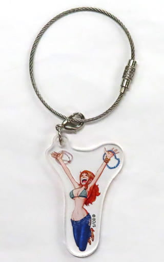 Nami Wire Acrylic Keychain - Meet the One Piece: Tamashii Goods Exhibition (Neutral Corporation) - Approx. 4–7.5 cm