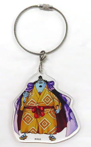 Jinbe Wire Acrylic Keychain - Meet the One Piece Exhibition (Neutral Corporation) Approx. 4–7.5 cm
