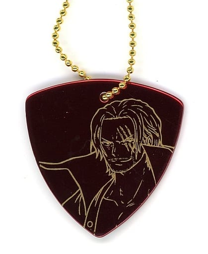 Shanks Metal Pick Charm - One Piece FILM RED Theater Goods Zinc Alloy Keychain / Charm Approx. 35 x 35 mm (Pre-owned)