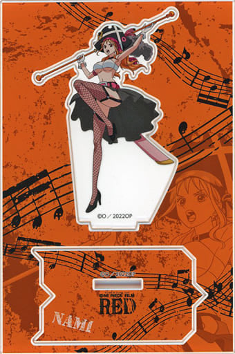 Nami Acrylic Figure Stand - One Piece Film: Red Theater Goods (Approx. 100 x 150 mm)