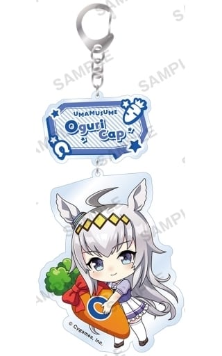 Oguri Cap Acrylic MugiYumi Keychain - Umamusume Pretty Derby (Bushiroad Creative) 76×120mm Pre-owned