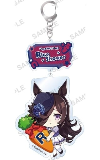 Rice Shower Mugyumini Acrylic Keychain - Umamusume: Pretty Derby (Bushiroad Creative) 76×120mm - Pre-owned