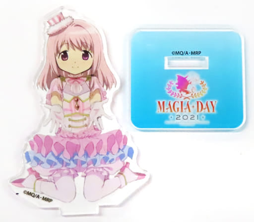 Tamaki Ui Acrylic Stand - Puella Magi Madoka Magica Magia Day 2021 Event Illustration - Aniplex - Approx. 85 mm (Pre-owned)