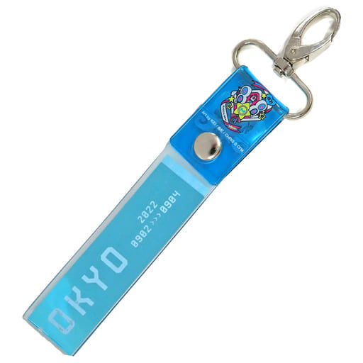 Hatsune Miku (Blue) Magical Mirai 10th Silver Tape Holder Tokyo Ver. Keychain - (Pre-owned)