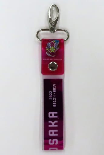 Hatsune Miku (KEI Illustration) Silver Tape Holder Osaka Ver. - Magical Mirai 10th Anniversary Official Keychain, Approx. 14.5 cm (Japan Intercreate)