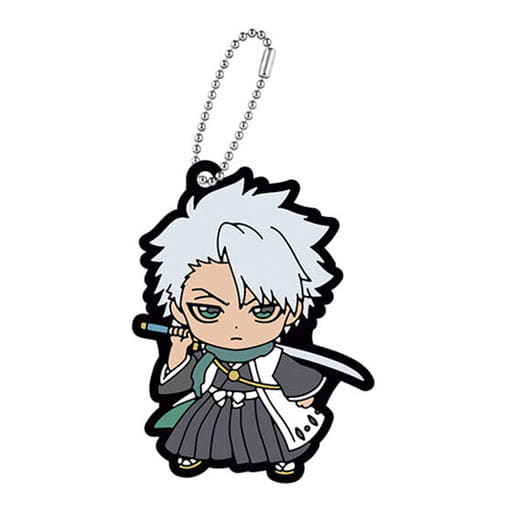 Toshiro Hitsugaya BLEACH: Thousand-Year Blood War Capsule Rubber Mascot Keychain by Bandai