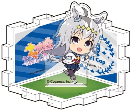 Oguri Cap Acrylic Puzzle Plate Vol.1 - Umamusume Pretty Derby Character Puchi Acrylic Puzzle Plate (amiami, Mini Diorama, Pre-owned)