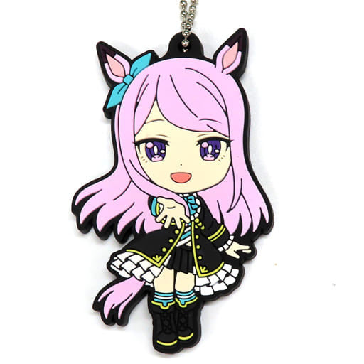 Mejiro McQueen Rubber Mascot Kyun-Char Illustration - Ichiban Kuji Uma Musume Pretty Derby 2 - Prize I (Approx. 6cm, BANDAI SPIRITS) (Pre-owned)