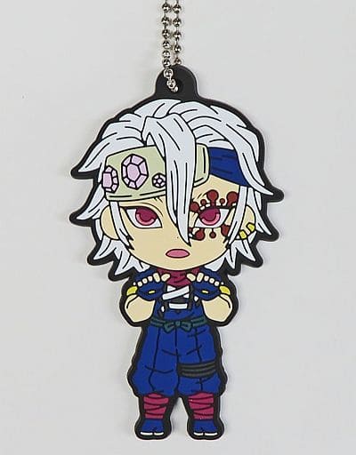 Tengen Uzui Rubber Mascot Strap H Prize Secret Version from Demon Slayer: Kimetsu no Yaiba Entertainment District Arc by BANDAI SPIRITS