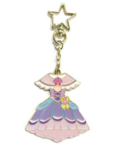 Cure Coral Costume Charm Keychain - Pretty Girls Collection Keychain Charm - Tropical-Rouge! Pretty Cure (Length Approx. 50 mm, Pre-owned, Toei Animation)