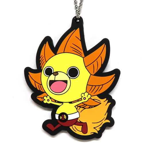 Thousand Sunny Rubber Mascot Keychain from One Piece Film Red Ichiban Kuji Prize J, Bandai Spirits, Approx. 6.5 cm, Pre-Owned