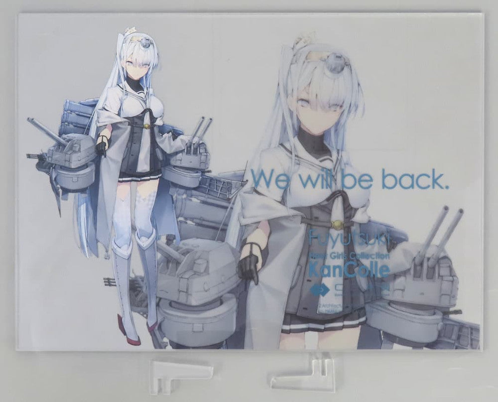 Kantai Collection Fuyutsuki Official Acrylic Board Approx. 30 x 21 cm