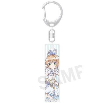 Sakura Kinomoto B Bar Collection Acrylic Keychain - Cardcaptor Sakura Clear Card Arc (GRANUP, Pre-owned, 60×Approx. 60 x 15 x 6 mm)