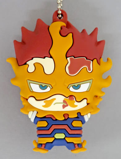 Endeavor Chibi Plush Rubber Mascot Keychain Vol. 1 - My Hero Academia, Namco Limited, Approx. 6 cm
