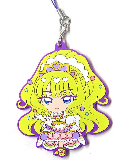 Cure Finale Rubber Strap - Delicious Party Pretty Cure Movie Theater Goods (Movic PVC, Approx. 65 x 80 mm) - Pre-owned