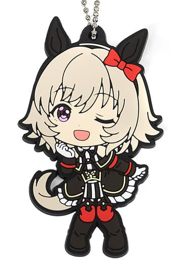 Karenchan Rubber Mascot Kyun-Chara Illustrations - Ichiban Kuji Uma Musume Pretty Derby 3rd Edition G Prize (Bandai Spirits) - Approx 6cm, Pre-owned