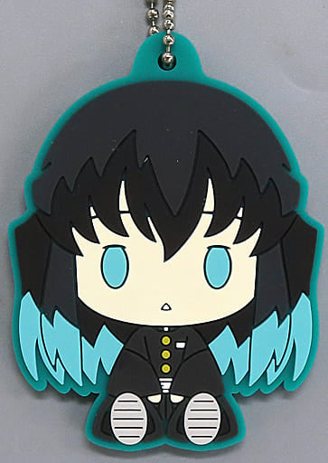 Muichiro Tokito Chokonokko Rubber Mascot Keychain from Demon Slayer: Kimetsu no Yaiba Hashira Prize G Award by BANDAI SPIRITS