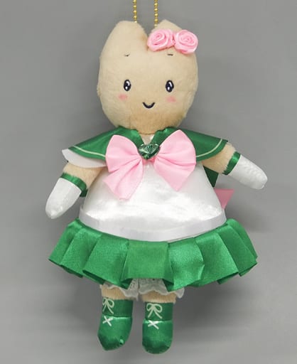 Marron Cream (Sailor Jupiter) Mascot Holder - Sailor Moon Eternal × Sanrio Characters - Approx. 20 cm (Sanrio, Pre-owned)