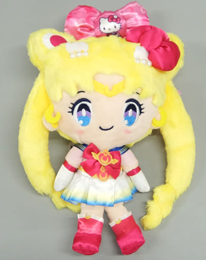 Usagi Tsukino / Super Sailor Moon Mascot Holder - Sailor Moon Eternal × Sanrio Characters Collaboration Keychain Approx. 20 cm (Sanrio)