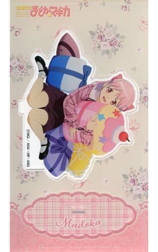 Madoka Kaname Acrylic Stand - Puella Magi Madoka Magica Movic Illustration Acrylic Stand Approx. 10 x 18 cm (Pre-owned)