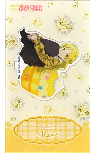 Mami Tomoe Acrylic Stand - Puella Magi Madoka Magica - Approx. 10 x 18 cm (Pre-owned, Movic)