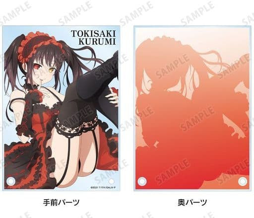 Kurumi Tokisaki Acrylic Art Panel - Date A Live IV (Approx 10.5x14.8cm, Pre-owne