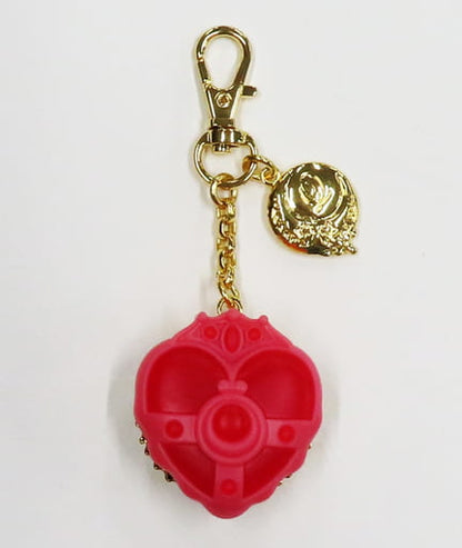 Cosmic Heart Ganache Cupcake Bag Charm - Q-pot. × Sailor Moon (8th Series) PVC Brass Metal, Approx. 3.8 x 3.4 x 2 cm (Pre-owned)
