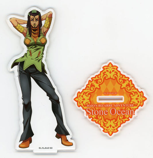 Ermes Costello BIG Acrylic Stand - JoJo's Bizarre Adventure: Stone Ocean × Sweets Paradise (Medicos Entertainment, Pre-owned)