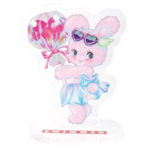 Shiny Bunny SWIMMER Accessory Stand