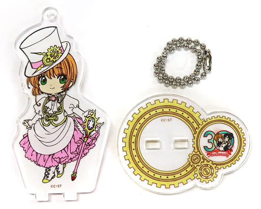 Sakura Kinomoto Acrylic Stand Keychain - Cardcaptor Sakura CLAMP 30th Anniversary × animate cafe Trading Acrylic Stand Keychain 30th ver. A Group (Approx. 5 x 7 cm)
