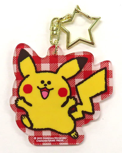 Henteko Cute Pikachu Acrylic Keychain – Pokémon x SWIMMER