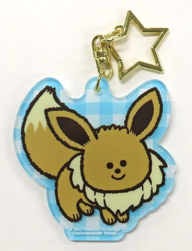 Henteko Cute Eevee Pokémon x SWIMMER Acrylic Keychain