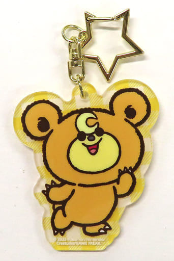 Henteko Cute Teddiursa Pokémon × SWIMMER Acrylic Keychain