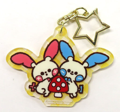 Henteko Cute Plusle & Minun Pokémon × SWIMMER Acrylic Keychain