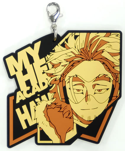 Hawks Rubber Charm Keychain from My Hero Academia Ichiban Kuji Infiltration L Prize by BANDAI SPIRITS, Length Approx. 6.5 cm