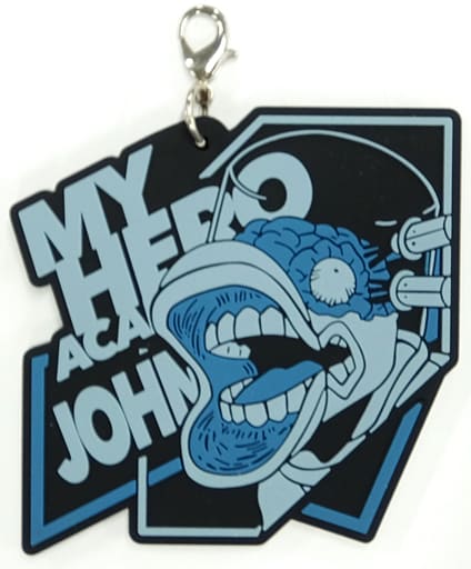 Johnny Rubber Charm Keychain from My Hero Academia Ichiban Kuji: Operation Launch L Prize, Length Approx. 6.5 cm, BANDAI SPIRITS