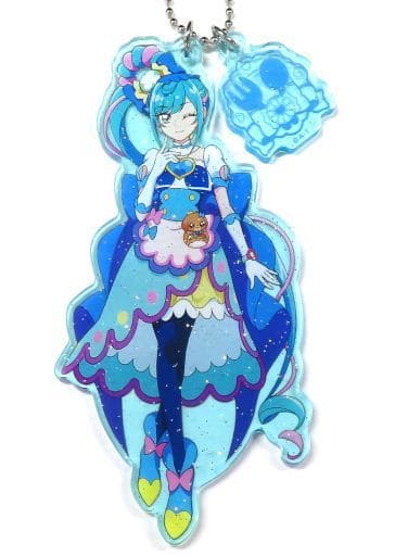 Cure Spicy Acrylic Keychain - Delicious Party Pretty Cure Pretty Store Exclusive (Approx. 50 mm) Pre-owned