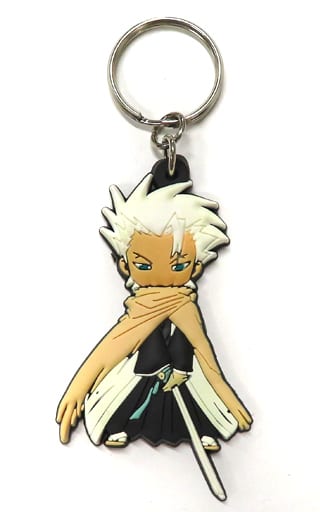 Toshiro Hitsugaya Rubber Keychain from Bleach The Movie 2: The DiamondDust Rebellion by Pierrot, Approx. 80 x 40 mm