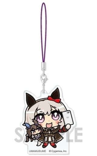 Karenchan & Admire Vega Acrylic Strap Pair - Uma Musume Pretty Derby Acrylic Strap ~With Plushies~ Vol.3 (Approx. 70mm) by Sol International - Pre-owned
