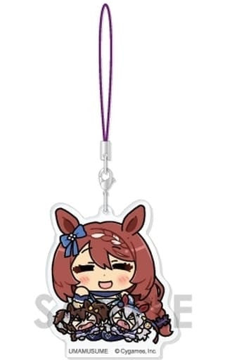 Super Creek, Tamamo Cross & Inari One Acrylic Strap Set Vol.3 - Umamusume Pretty